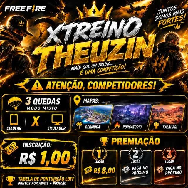 Imagem do grupo de WhatsApp 🏆 XTREINO THEUZIN👑 - categoria Games e Jogos