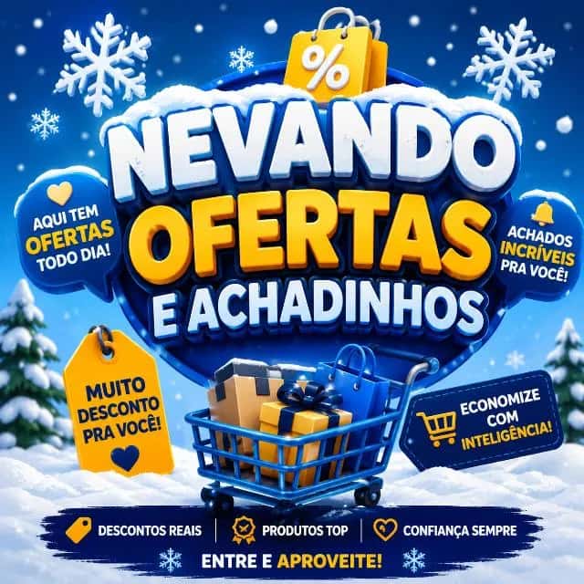 Imagem do grupo de WhatsApp NEVANDO OFERTAS MERCADO LIVRE E ACHADINHOS - categoria Compra e Venda
