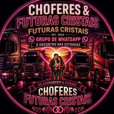 Imagem do grupo de WhatsApp 𝕮𝖍𝖔𝖋𝖊𝖗 𝖊 𝖋𝖚𝖙𝖚𝖗𝖆𝖘 𝕮𝖗𝖎𝖘𝖙𝖆𝖎𝖘 🚛💎💍
