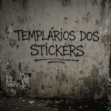Imagem do grupo de WhatsApp Templários dos stickers