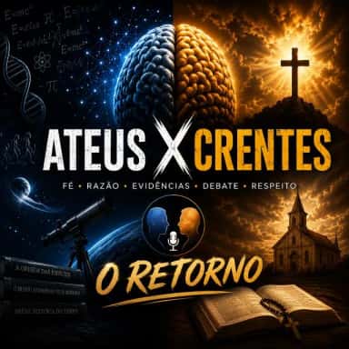 Imagem do grupo de WhatsApp ATEUS X CRENTES - O RETORNO 🤪