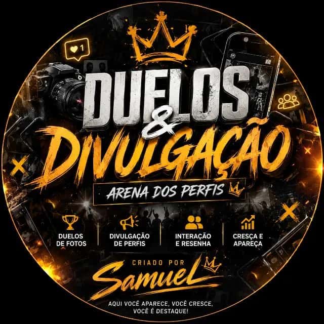 Imagem do grupo de WhatsApp 🔥👑 SAMUEL | ARENA DOS PERFIS 📸⚔️ - categoria Divulgação