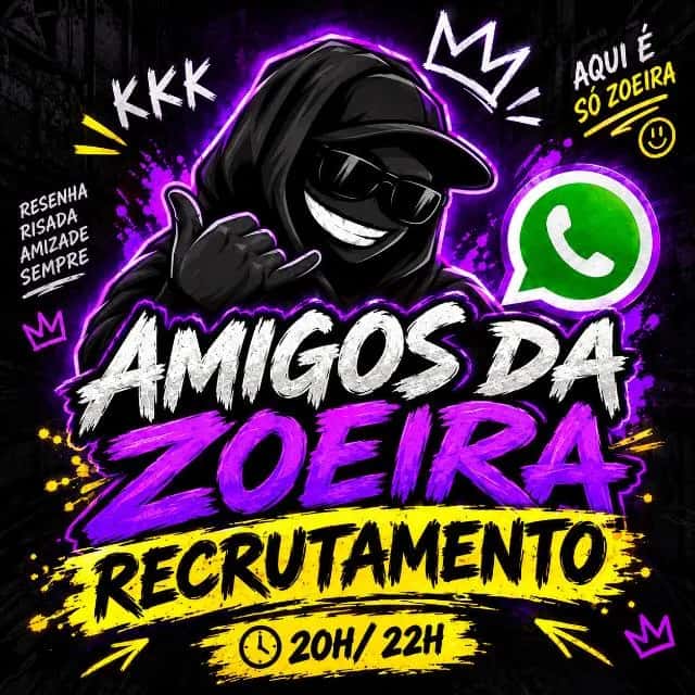 Imagem do grupo de WhatsApp ❿.❶ |🔥• recrutamento ⏰ 20H/ 22H|• - categoria Amizade