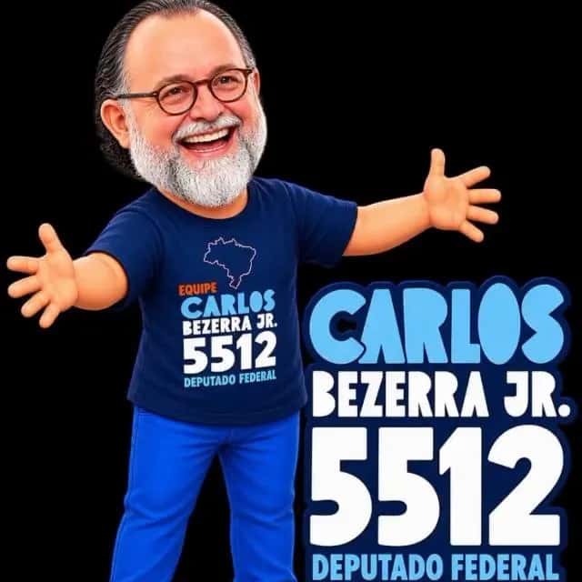 Imagem do grupo de WhatsApp Equipe  Carlos Bezerra jr - categoria Política