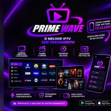 Imagem do grupo de WhatsApp Prime Wave IPTV
