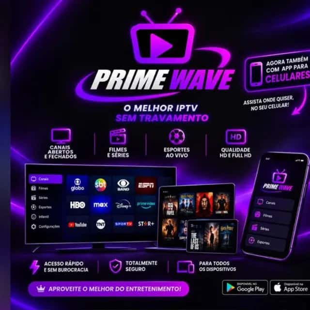 Imagem do grupo de WhatsApp Prime Wave IPTV - categoria Filmes e Séries