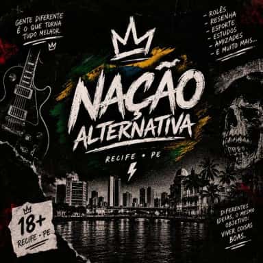 Imagem do grupo de WhatsApp NAÇÃO ALTERNATIVA