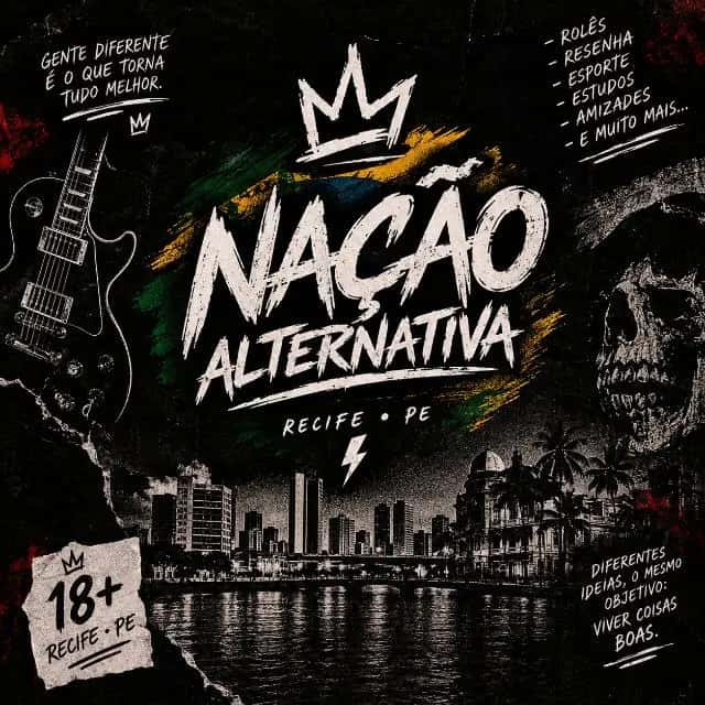 Imagem do grupo de WhatsApp NAÇÃO ALTERNATIVA - categoria Amizade