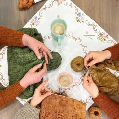 Imagem do grupo de WhatsApp Crocheteiras Empreendedoras