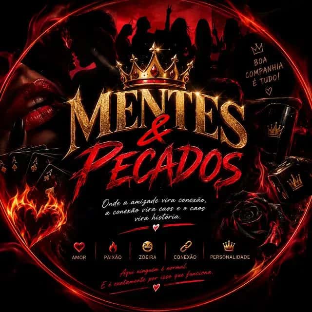 Imagem do grupo de WhatsApp 🖤 MENTES & PECADOS 🔥 - categoria Amizade