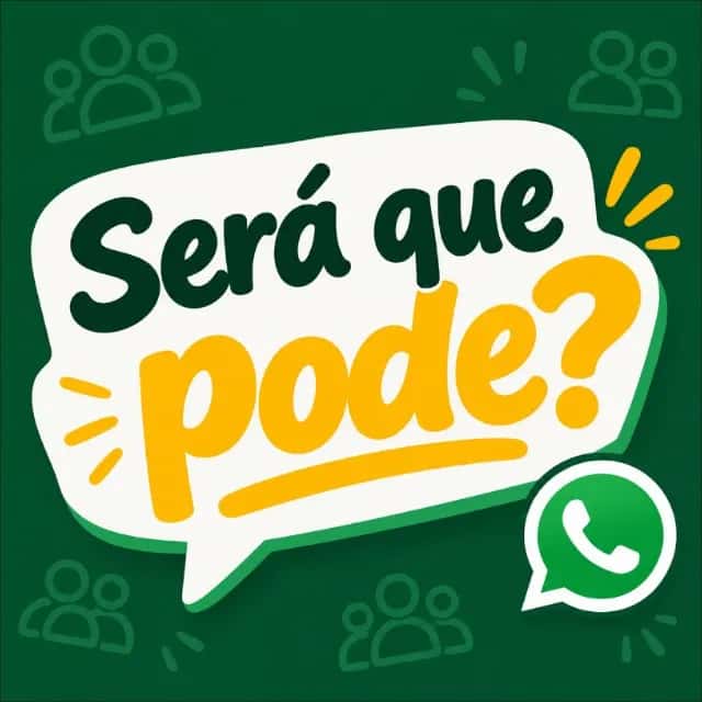 Imagem do grupo de WhatsApp Sera que pode ? - categoria Amizade