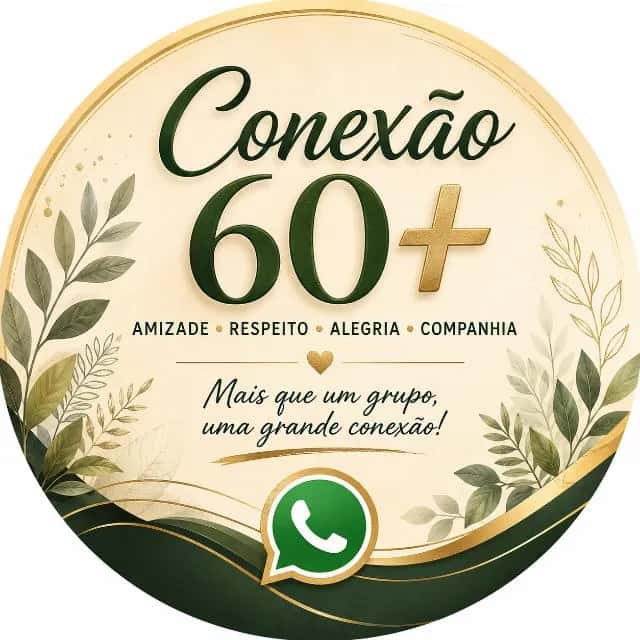 Imagem do grupo de WhatsApp Melhor Idade, Melhores Amigos Amizade 60+ - categoria Amizade