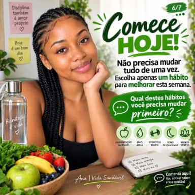 Imagem do grupo de WhatsApp Receitas saudáveis