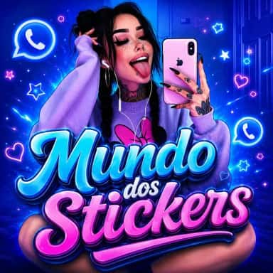 Imagem do grupo de WhatsApp Mundo dos stickers