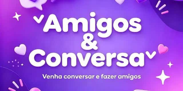 Imagem do grupo de WhatsApp ✨️Amigos & Conversa✨️Ɛ> ❤️ <3 - categoria Amizade