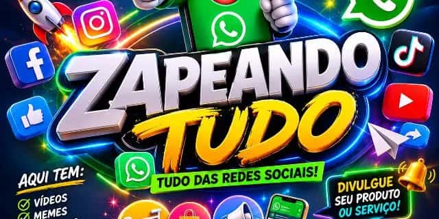 Imagem do grupo de WhatsApp Zapeando Tudo 👾👽🎸 - categoria Notícias