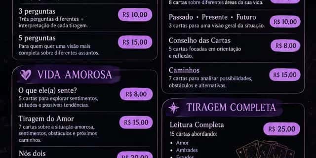 Imagem do grupo de WhatsApp Consulta de tarot - categoria Outros