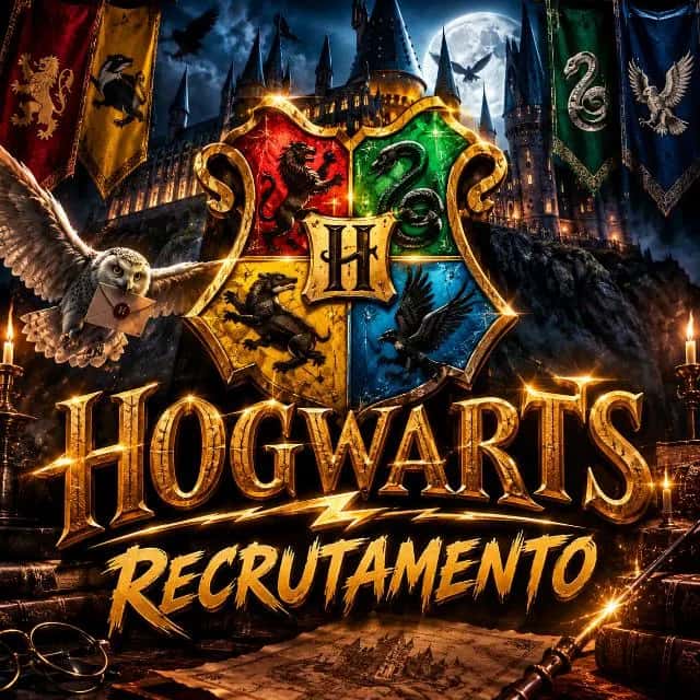 Imagem do grupo de WhatsApp RECRUTAMENTO/HOGWARTS⚡ - categoria Games e Jogos