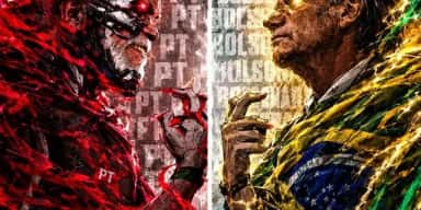 Imagem do grupo de WhatsApp exército do bolsonaro e lula
