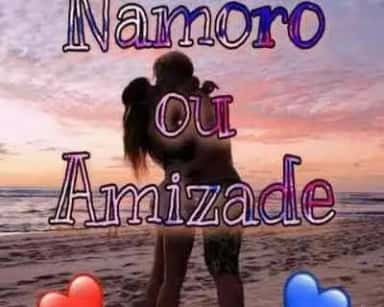 Imagem do grupo de WhatsApp Namorou ou amizade