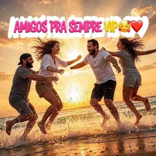 Imagem do grupo de WhatsApp Amigos pra sempre VIP - categoria Amizade