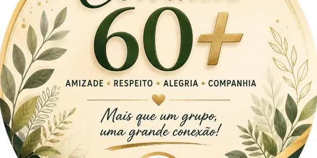 Imagem do grupo de WhatsApp Conexão 60+ - categoria Amizade