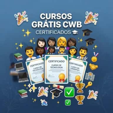 Imagem do grupo de WhatsApp Cursos Grátis CWB