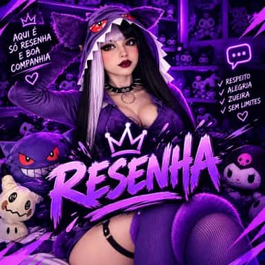 Imagem do grupo de WhatsApp ⚡RESENHA⚡
