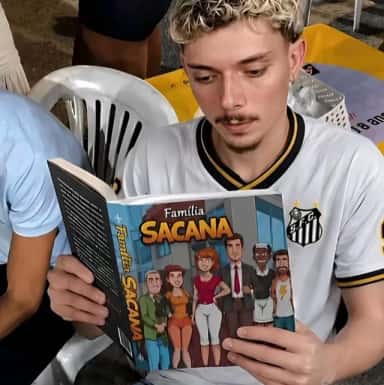 Imagem do grupo de WhatsApp The senzala