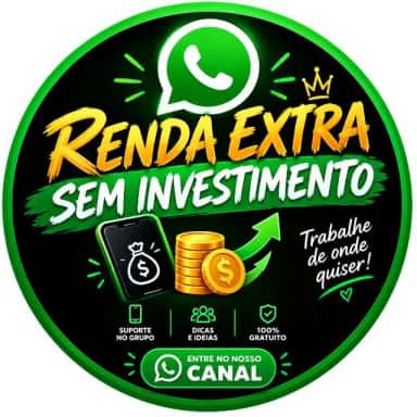 Imagem do grupo de WhatsApp 𝚁𝚎𝚗𝚍𝚊 𝙴𝚡𝚝𝚛𝚊 | 𝚂𝚎𝚖 𝙸𝚗𝚟𝚎𝚜𝚝𝚒𝚖𝚎𝚗𝚝𝚘