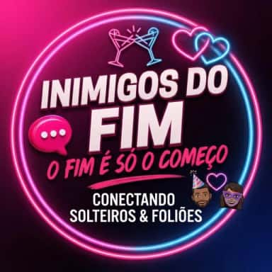Imagem do grupo de WhatsApp Inimigos do fim