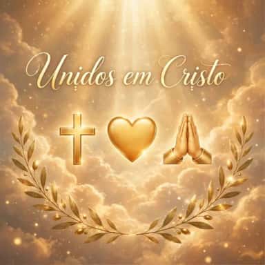 Imagem do grupo de WhatsApp 𝓤𝓷𝓲𝓭𝓸𝓼 𝓮𝓶 𝓒𝓻𝓲𝓼𝓽𝓸 🙏❤️