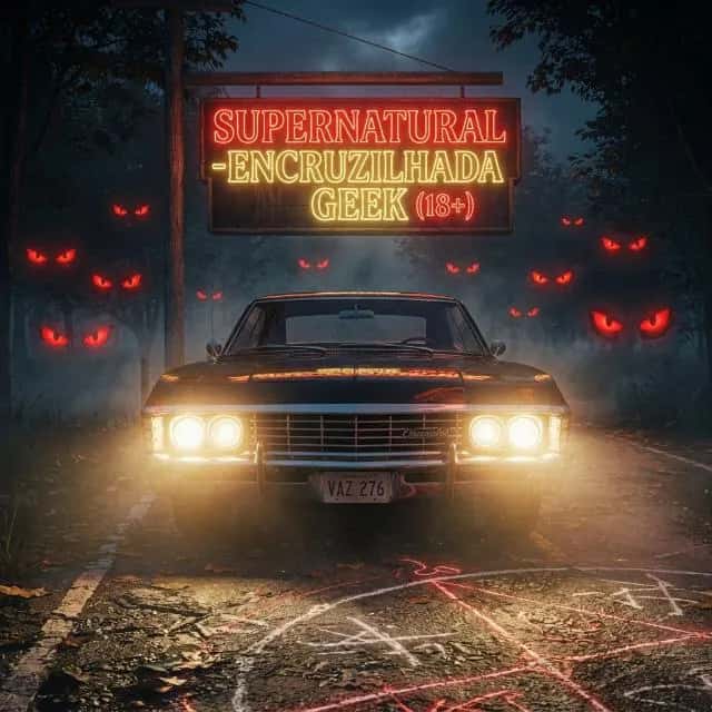Imagem do grupo de WhatsApp SUPERNATURA - Encruzilhada Geek (18+) - categoria Filmes e Séries
